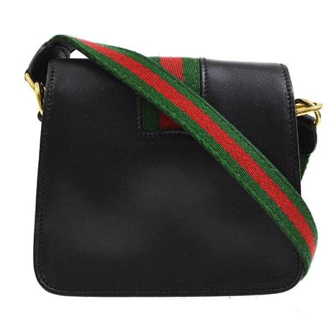 gucci crossbody with striped strap|Gucci crossbody bag new.